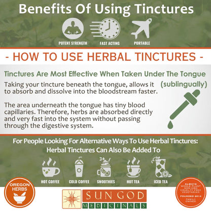 Organic Cold and Flu Organic Tincture - COLD, FLU & SINUS RELIEF