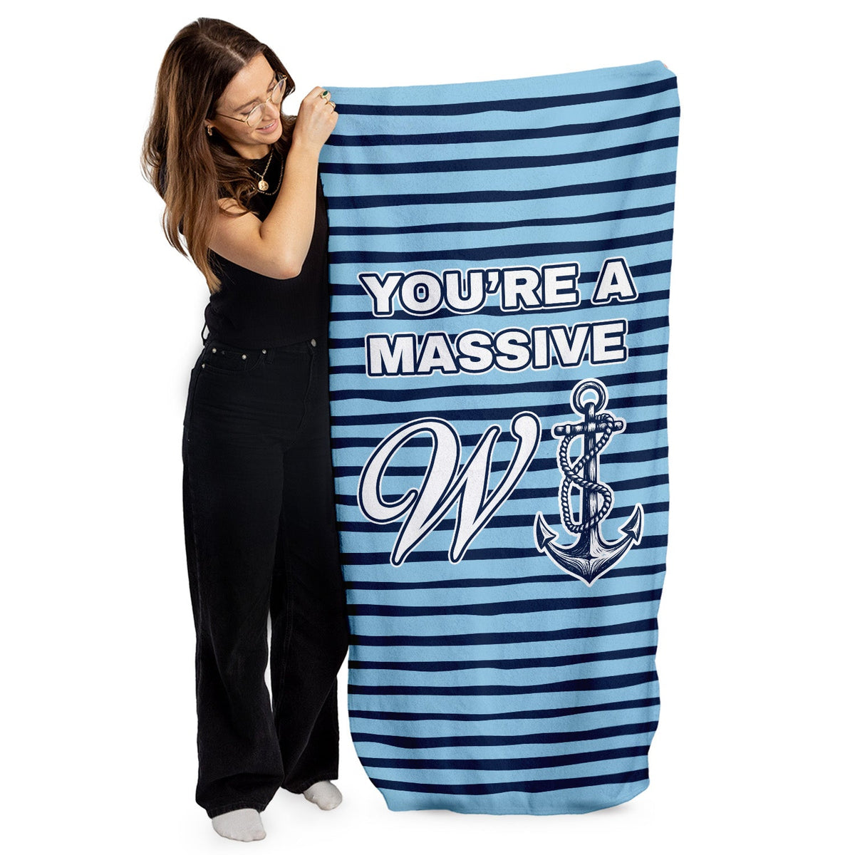 Massive W-anchor - Beach Towel