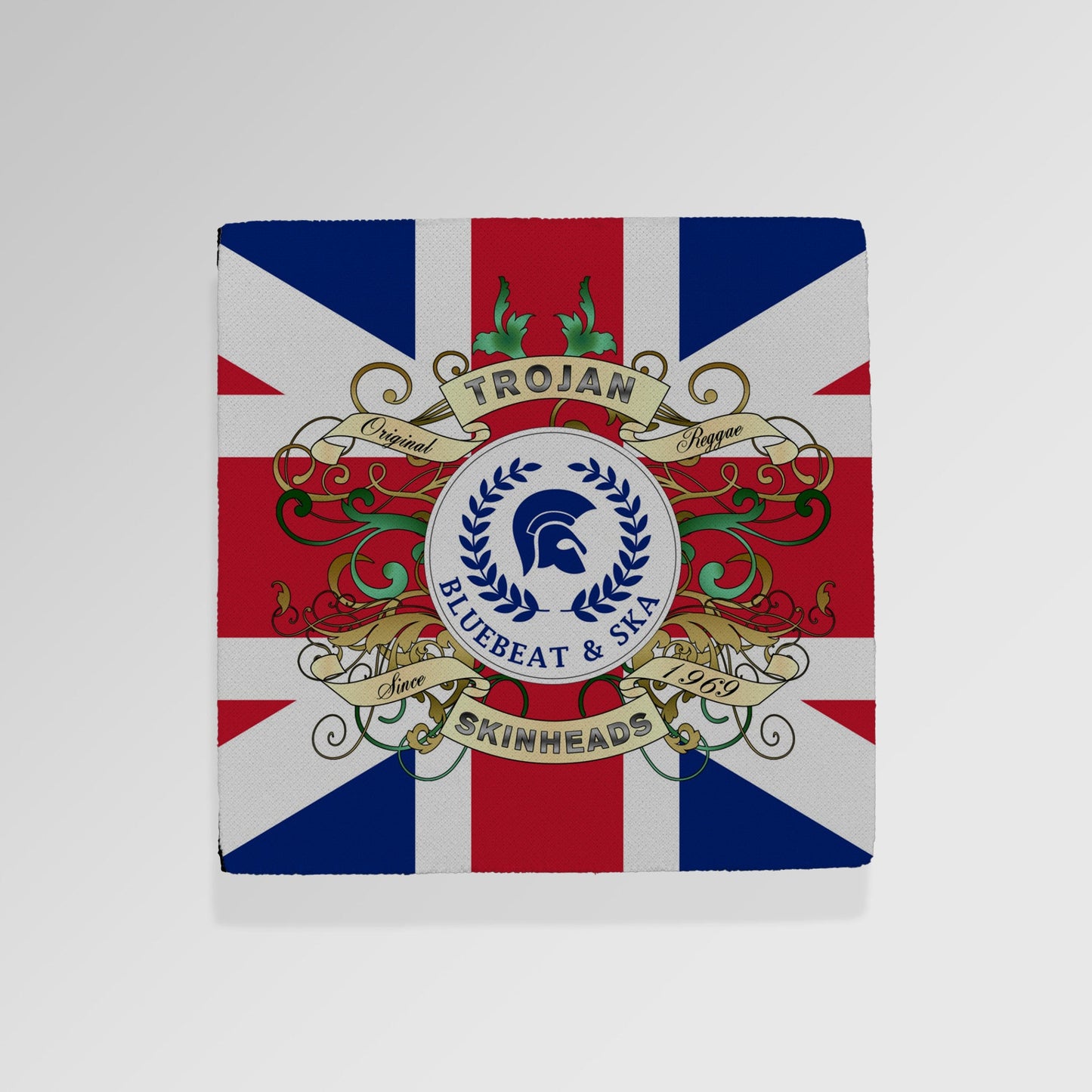 Trojan Skinheads - Union Jack - Drinks Coaster - Round or Square