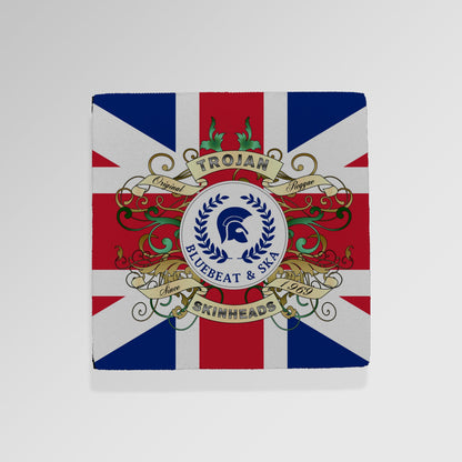 Trojan Skinheads - Union Jack - Drinks Coaster - Round or Square
