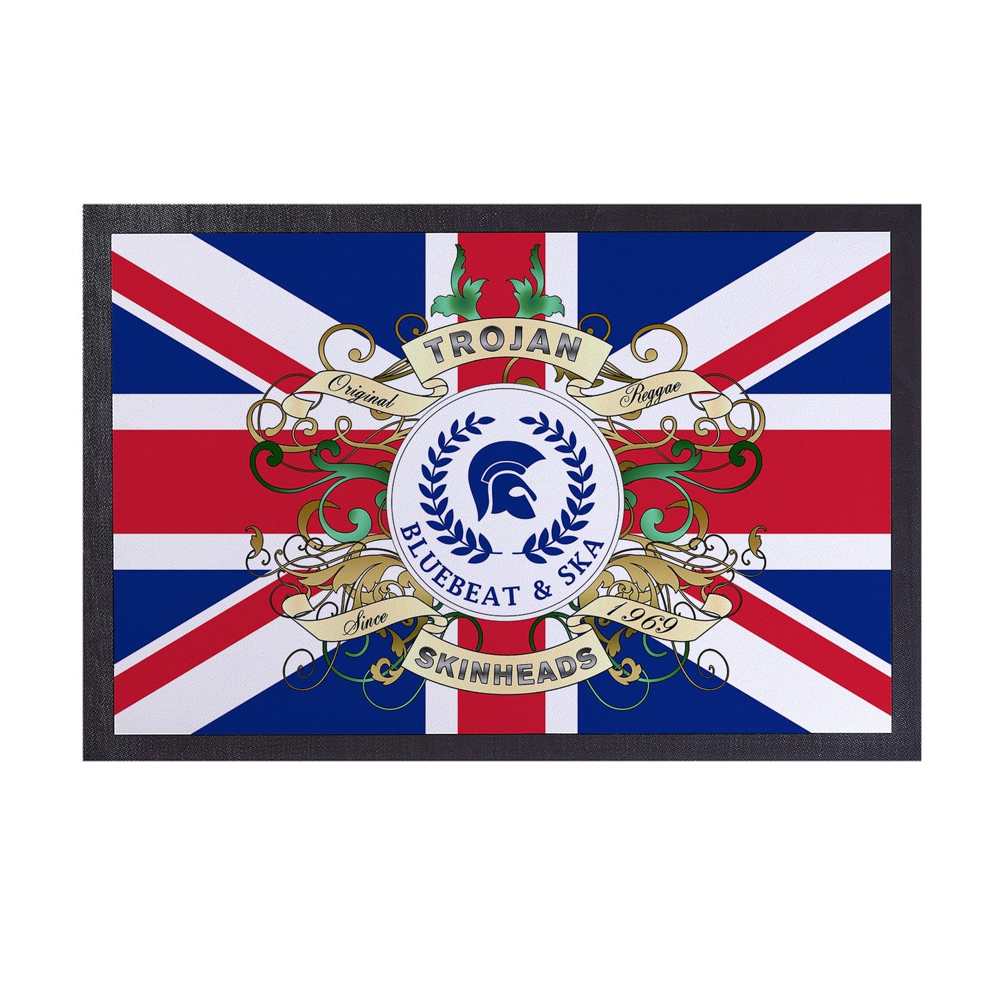 Trojan Skinheads - Union Jack - Door Mat - 60cm x 40cm