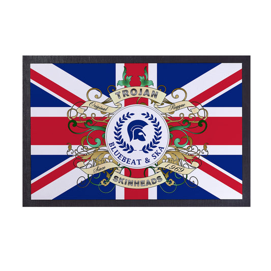 Trojan Skinheads - Union Jack - Door Mat - 60cm x 40cm
