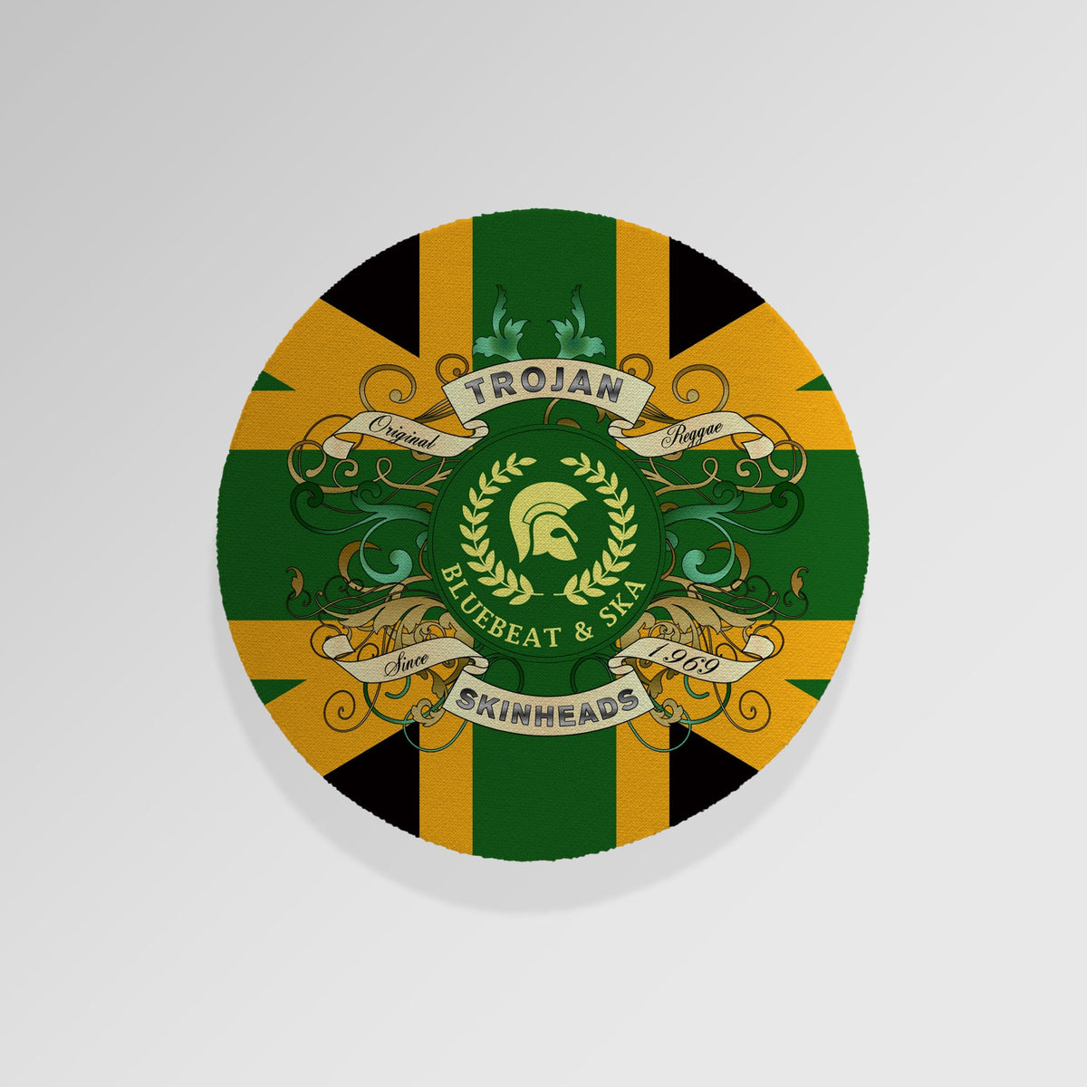 Trojan Skinheads - Drinks Coaster - Round or Square