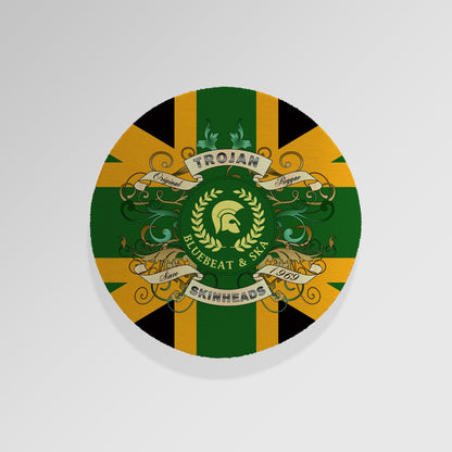 Trojan Skinheads - Drinks Coaster - Round or Square