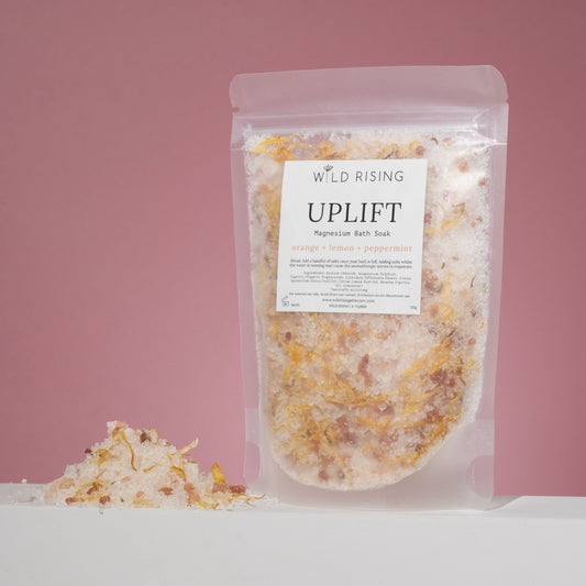 Uplift - Orange, Lemon and Peppermint Bath Salts 125g