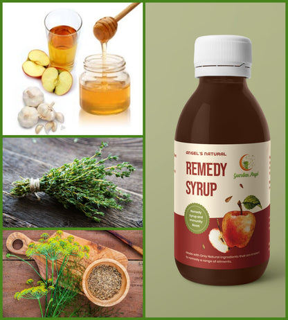 Angel's Natural Remedy Syrup - Vinegar, Garlic & Honey