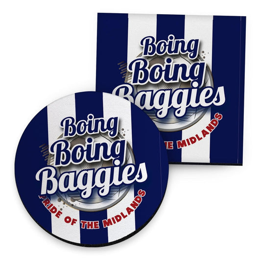West Brom Boing Boing - Football Coaster - Square Or Circle