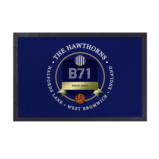 West Brom Hawthorns  - Football Legends - Door Mat -60cm X 40cm