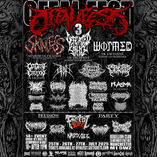 Offal Fest 2025 A3 Poster