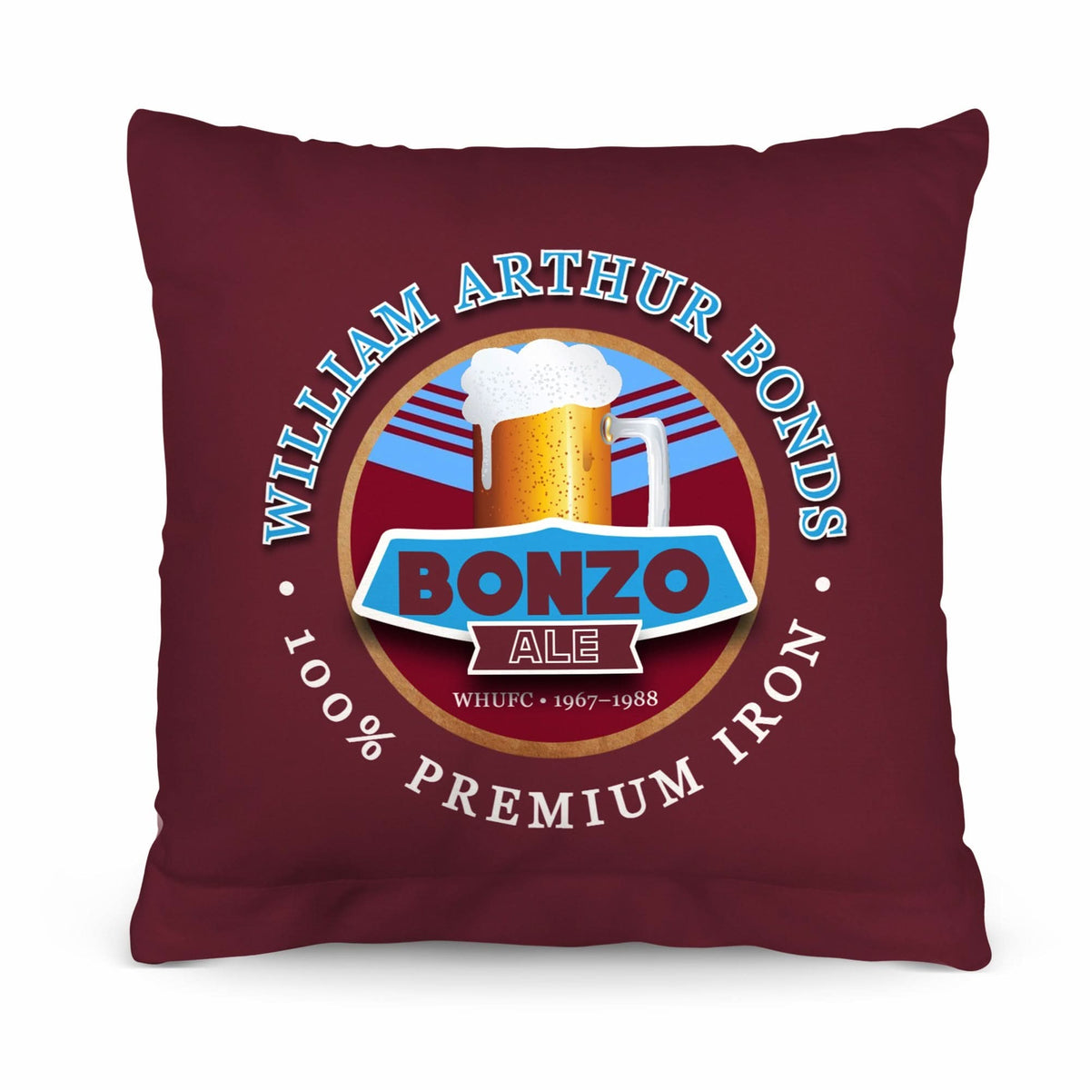 West Ham Bonds - Football Legends - Cushion 10"
