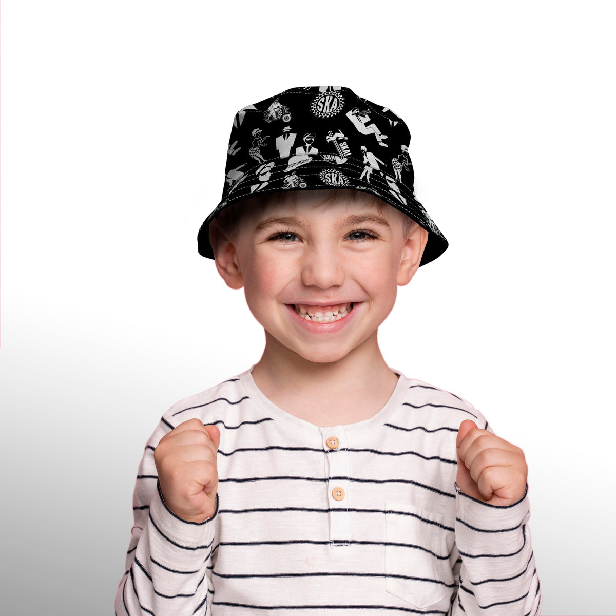 SKA Sticker Print Bucket Hat