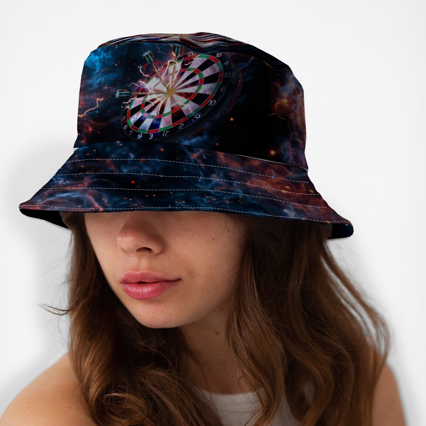 Darts Cosmic Pattern - Bucket Hat