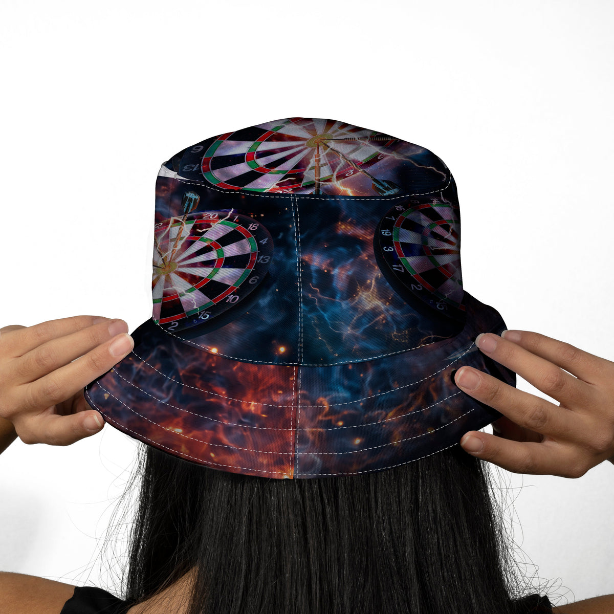 Darts Cosmic Pattern - Bucket Hat