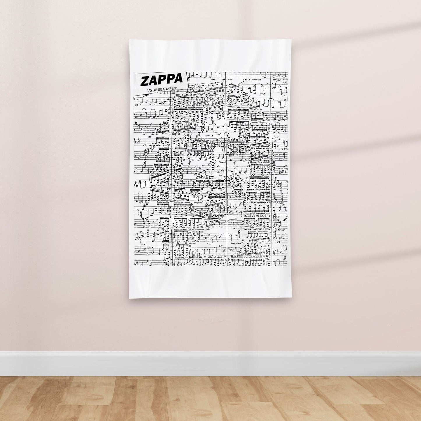 1960's Retro American Rock Music poster - Textile Poster