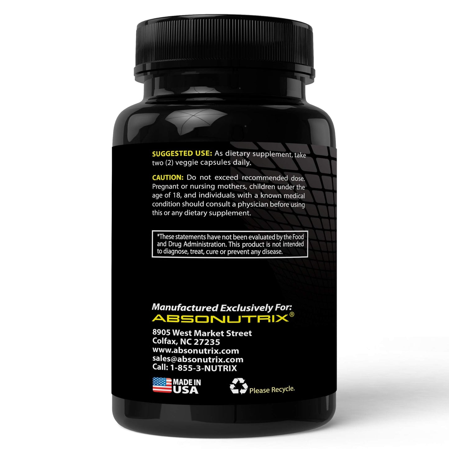 Absonutrix Fucoidan – Pure Brown Seaweed Extract (Laminaria Japonica) 120 Capsules
