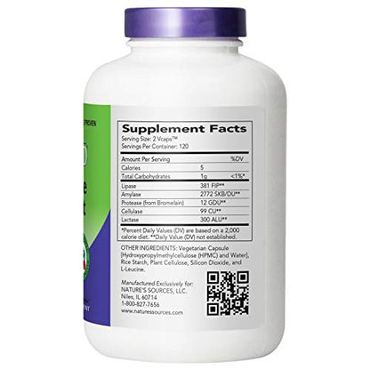 AbsorbAid Digestive Enzymes 240 vCaps, Proven to Increase Vital Nutrient Absorption by up to 71%