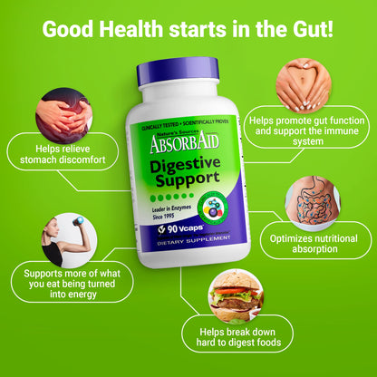 Nature's Sources AbsorbAid Digestive Support - 90 Vcaps