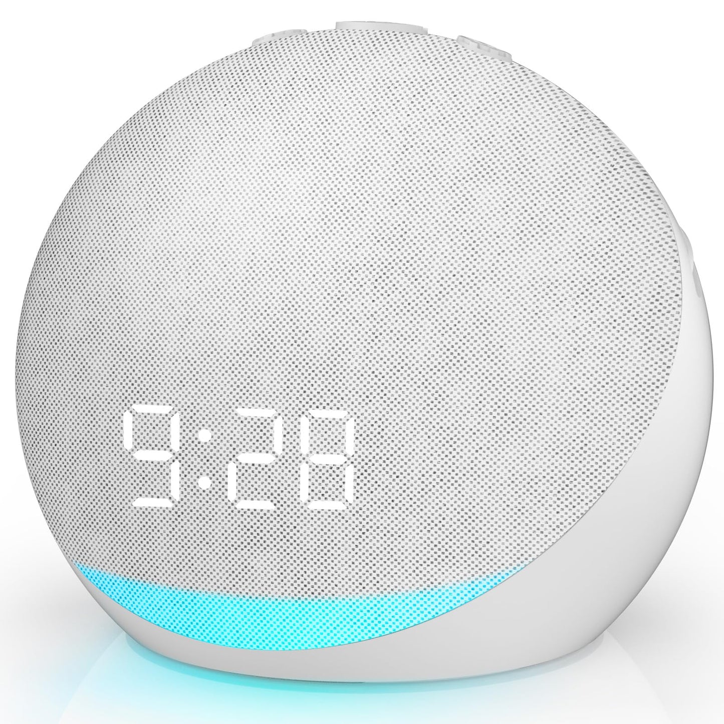 Acedeck Sound Machine Alarm Clock with 25 Sleep Sounds | Frost White
