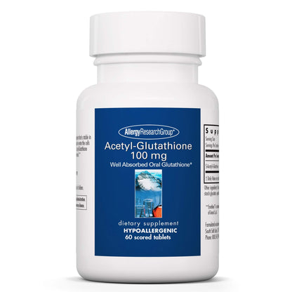 Allergy Research Group Acetyl-Glutathione 100 mg - Immune Support - 60 Count