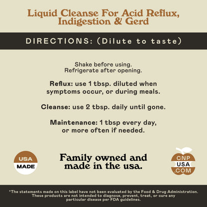 Acid Reflux Complete 8oz – Organic Liquid Heartburn Relief | Complete Natural Products