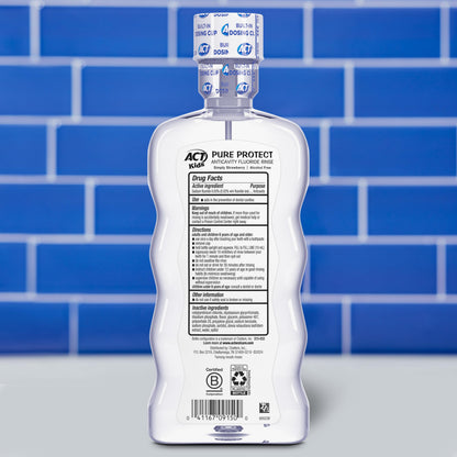 ACT Kids Anticavity Fluoride Mouthwash, Simply Strawberry, 16.9 fl oz Pack of 3