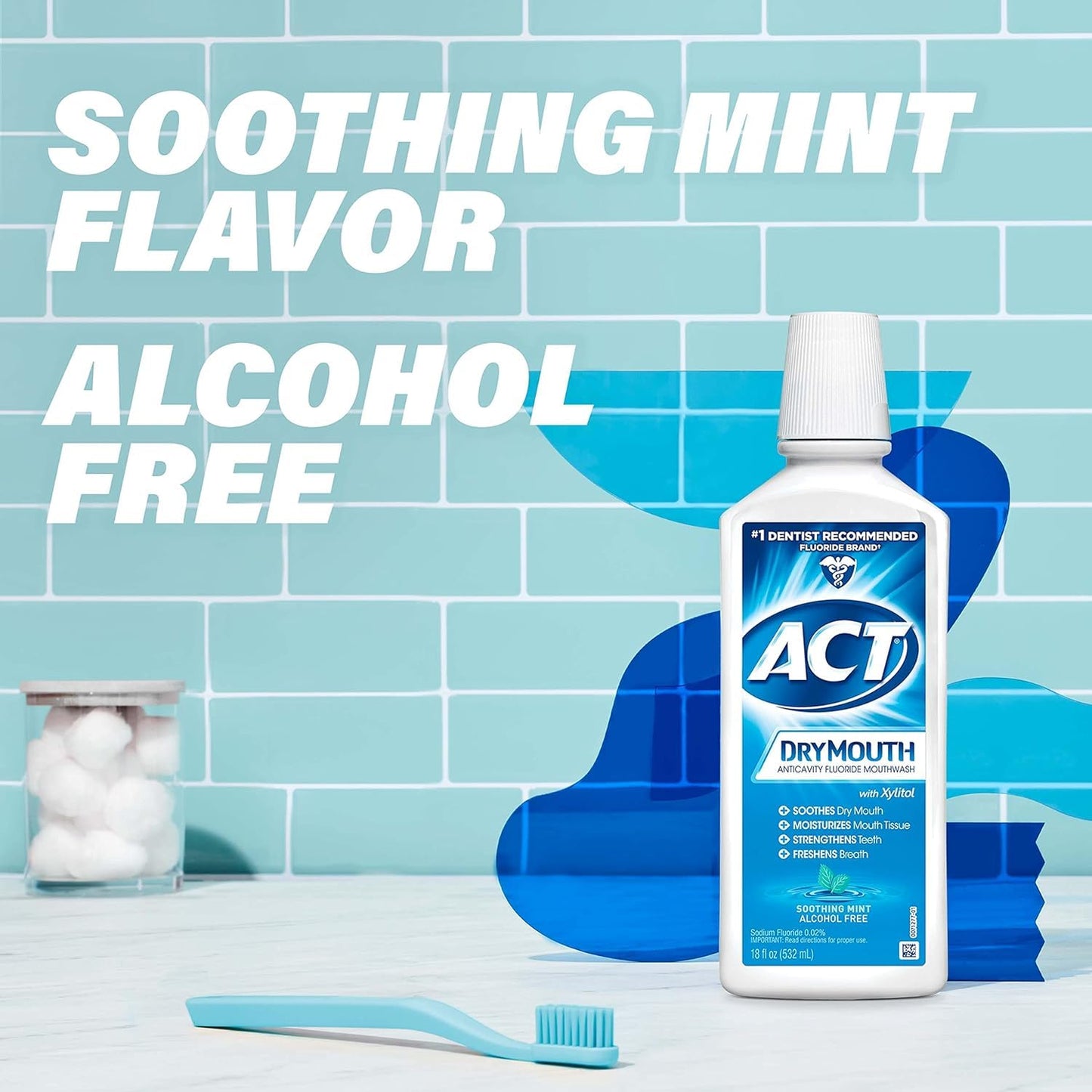 Act Tot Care Dry Mouth Rn 18z – Dry Mouth Relief Mouth Rinse