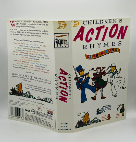 Children's Action Rhymes Sleeve