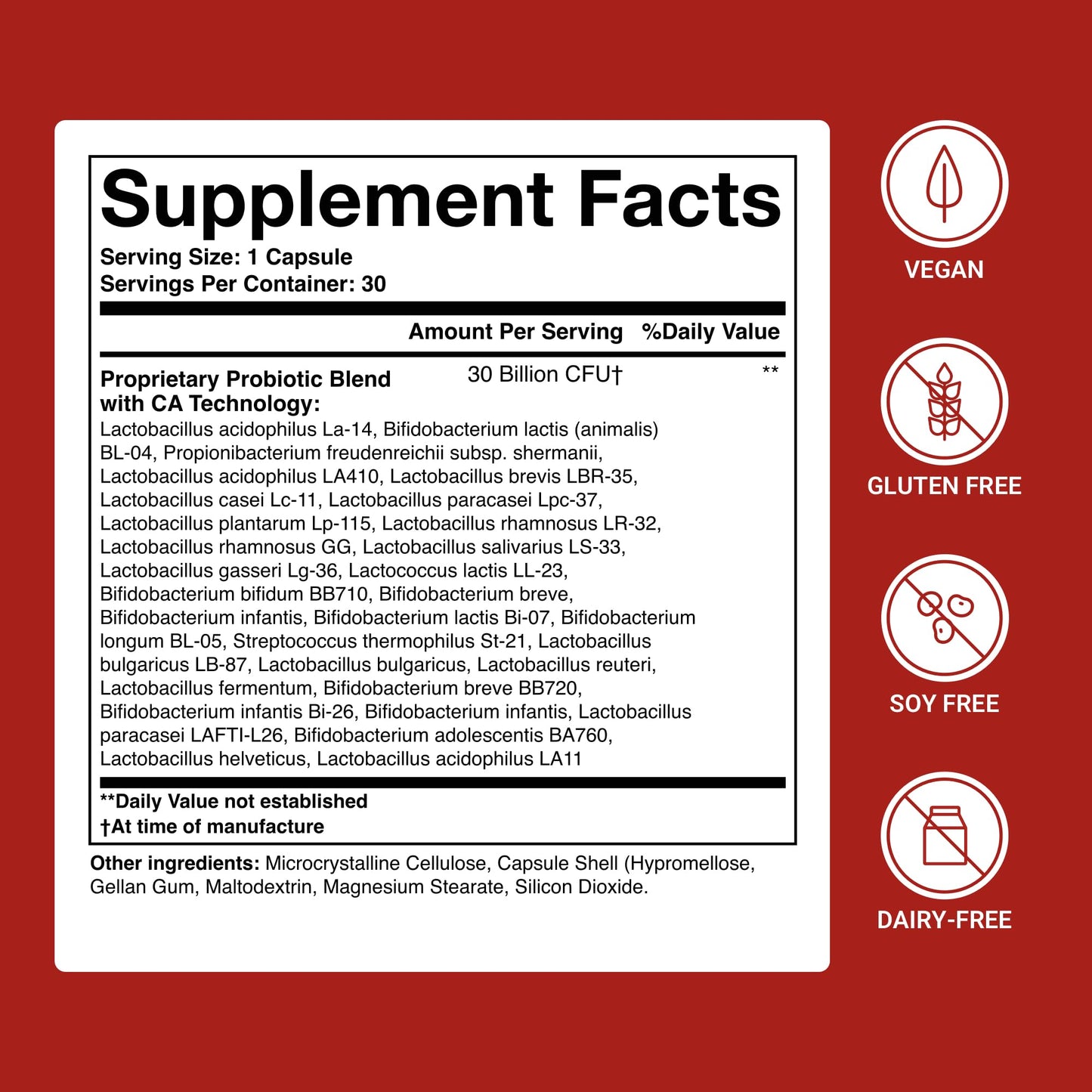 ActivatedYou Advanced Restorative Probiotic – 30 Strain Digestive & Immune Support