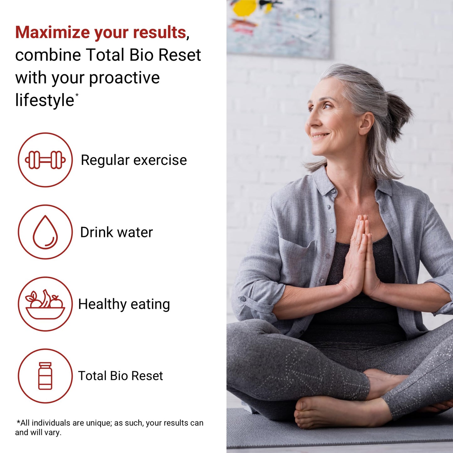 ACTIVATEDYOU Total Bio Reset Detox – Cleansing Digestive System, Radiant Skin & Sustained Energy (60 Capsules)