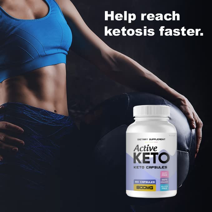 Active Keto Capsules (3 Pack, 180 Capsules) – Keto Supplement | Active Keto