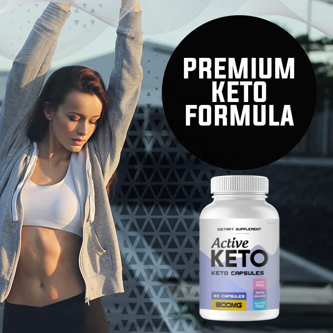 Active Keto Capsules (3 Pack, 180 Capsules) – Keto Supplement | Active Keto