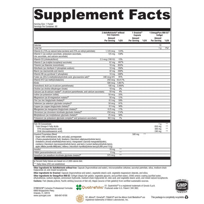 XYMOGEN ActivEssentials Packets – Daily Dose Pack (60 Packets)