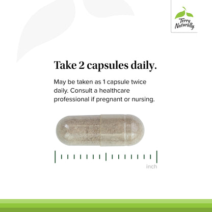 Terry Naturally Adrenaplex - Adrenal Support with Vitamins C & B6, 60 Capsules