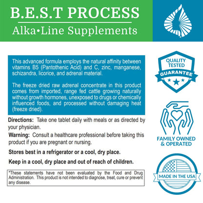 Morter HealthSystem Adrenergy – Natural Adrenal Support with Adrenal Gland Extract & Adaptogens