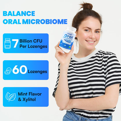 Oral Probiotics 11B CFU with M18 & A12 – Gum Health & Fresh Breath