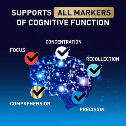 Brain Memory & Focus Gummies with Phosphatidylserine, B6 & B12