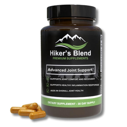 Advanced Joint Support Supplement – Glucosamine, MSM, Turmeric (95% Curcuminoids) & Boswellia Serrata – 30-Day Supply