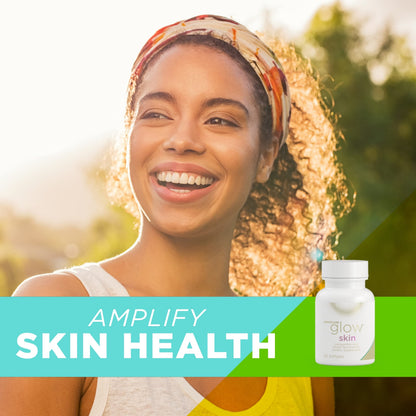 AdvoCare Glow Skin – Glowing Skin Supplement with Astaxanthin, Tocotrienols & Vitamin E (30 Softgels)