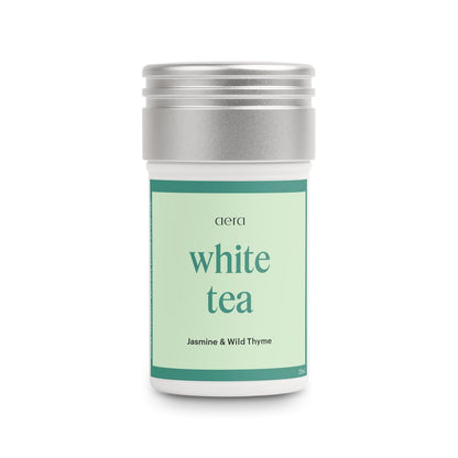 Aera Essential Oil Diffuser + White Tea Bundle for Large Rooms (500-1000 sq ft) - Alexa & App Control
