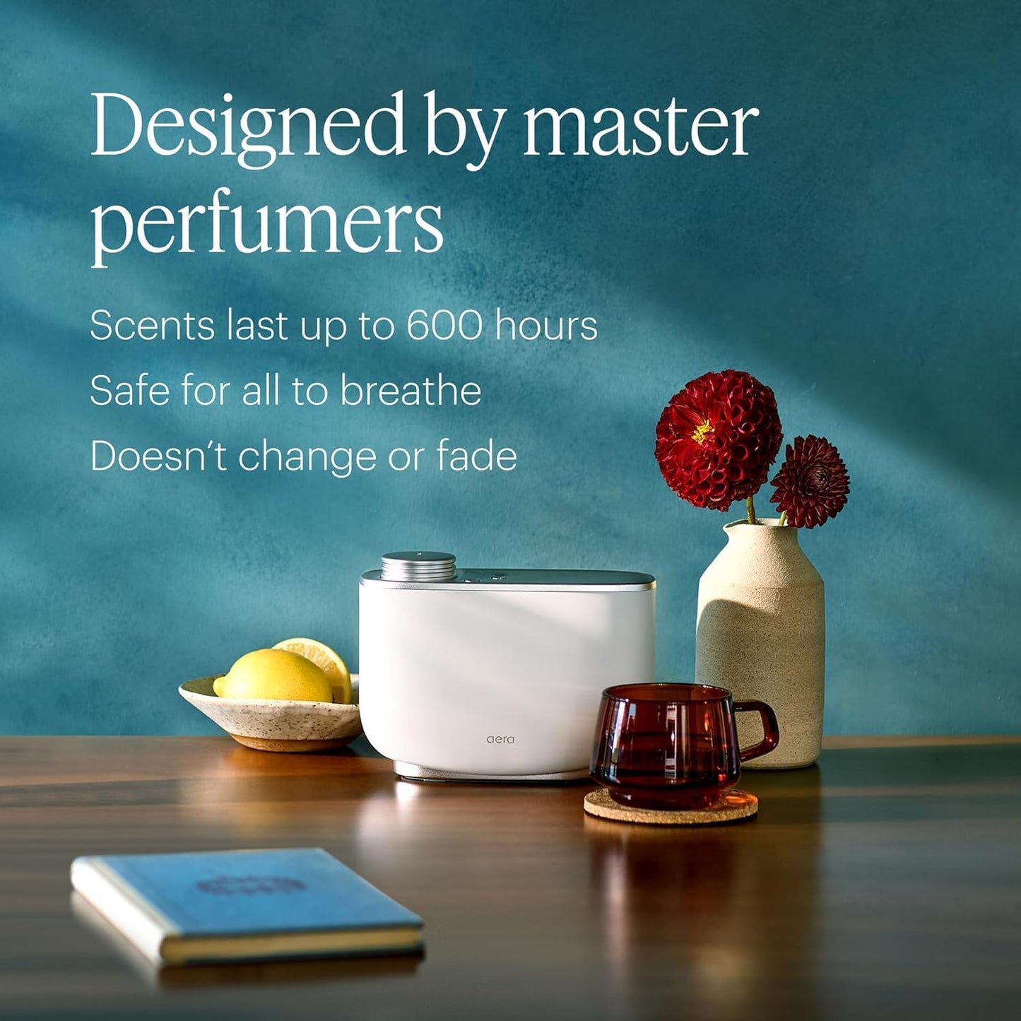 Aera Mini Poetry - Essential Oil for Home | Suede, Violet, Vetiver & Eucalyptus