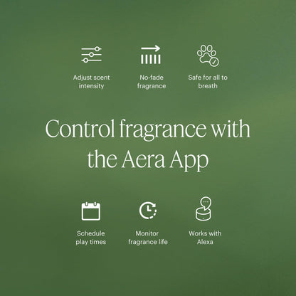 Aera Mini Snowfall – Smart Home Scent Refill – Crisp Winter and Pine Fragrance – Lasts Up to 3 Months – Works with The Aera Mini Diffuser