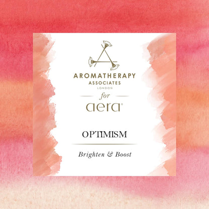 Aera Optimism Aromatherapy Essential Oil Refill – Bergamot, Damask Rose & Basil | Works with The Aera Diffuser