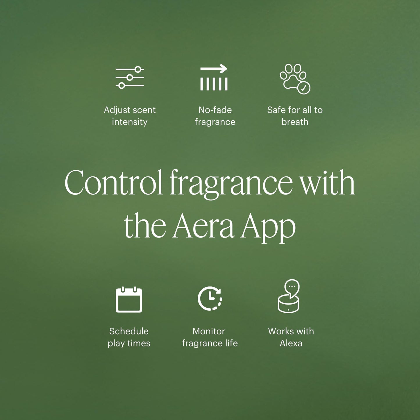 Aera Snowfall – Smart Home Scent Refills | Crisp Winter & Pine | Up to 3 Months