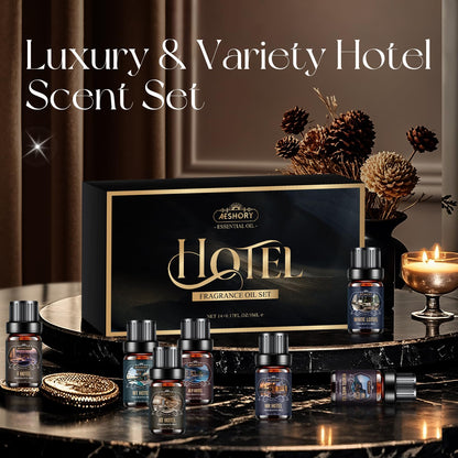 Hotel Diffuser Oils Set – 14Pcs Luxury Fragrance Oils for Diffusers, Soaps & Candles