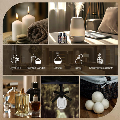 Hotel Diffuser Oils Set – 14Pcs Luxury Fragrance Oils for Diffusers, Soaps & Candles
