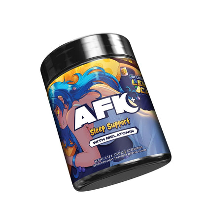 AFK+® with Melatonin: Blueberry Lemon Cake | 40 Servings | Keto Sleep Support
