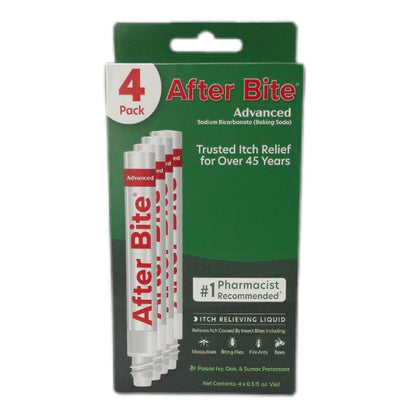 After Bite Advanced Formula Itch Relief Pen – 0.5 oz, 4 Pack (Sodium Bicarbonate)