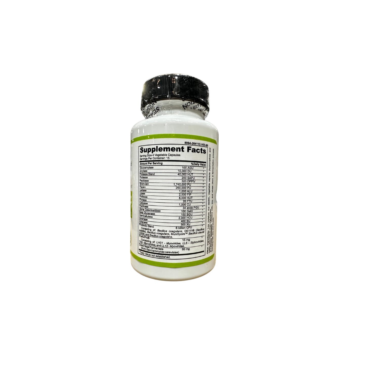 FODMAP Digestive Enzymes with Probiotics, Prebiotics & Postbiotics | Low FODMAP Certified for IBS & SIBO | Gut Health