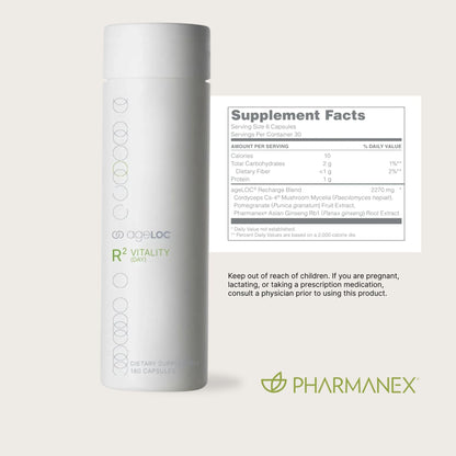 ageLOC Nu Skin R² Day (Vitality) – Supports Cellular Purification and Youthful Gene Expression
