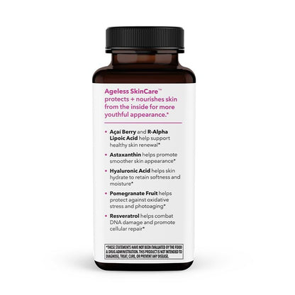 LifeSeasons Ageless Skincare – Anti-Aging Antioxidant Supplement | 90 Capsules